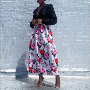 Floral Full Skirt SOLD